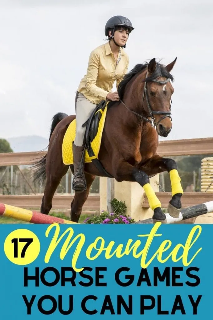 Here are 17 entertaining mounted horse games that will keep students occupied during lessons, horse camp, or just a rainy day in the indoor!
