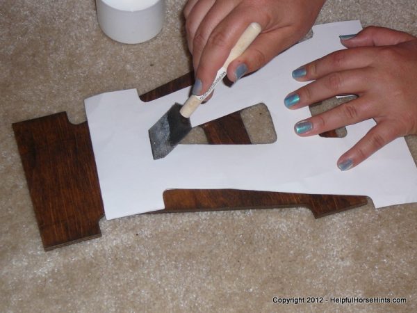 Stall Letters Stall Letter Tutorial - Helpful Horse Hints