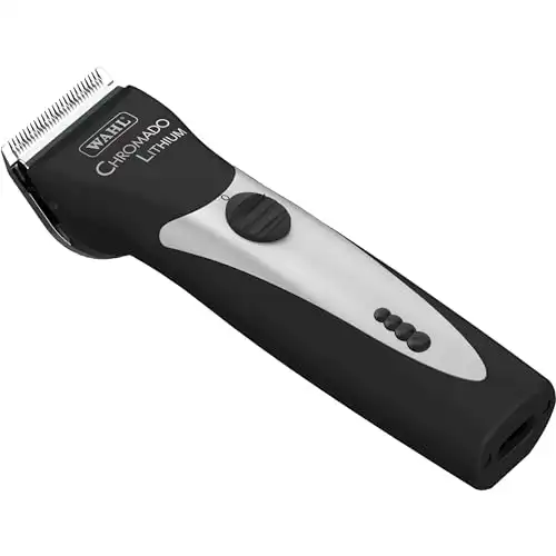 WAHL Professional Animal Chromado Lithium Pet, Dog, Cat, & Horse Corded/Cordless Clipper