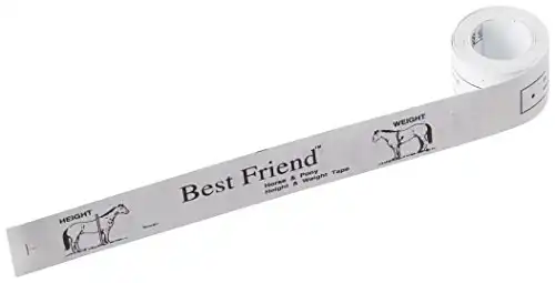 Horse & Pony Height & Weight Tape
