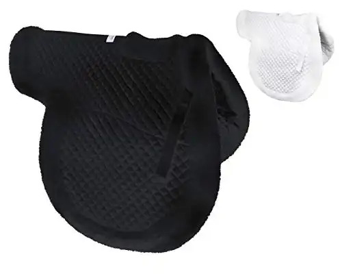 Derby Originals Shaped Wither Relief Dressage English Saddle Pad 