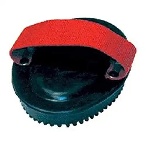 Web Handled Rubber Curry Comb for Horses