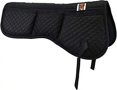 ECP All-Purpose Diamond Quilted Cotton English Half Saddle Pad