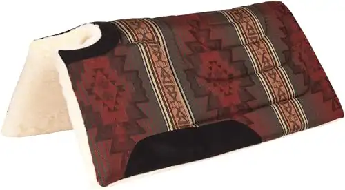 Mustang Navajo Cutback Built-Up Saddle Pad