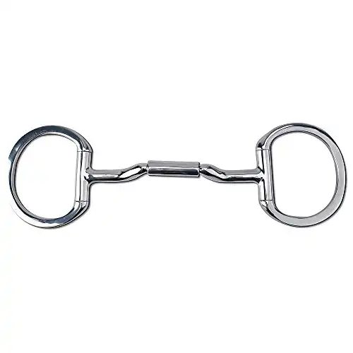 Myler Eggbutt Bits - Size:5" Mouthpiece:MB 36