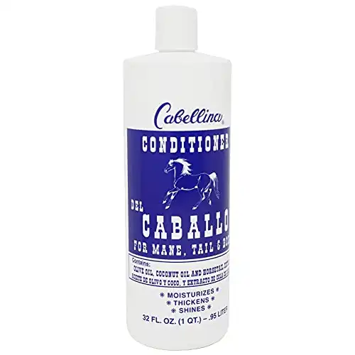 Cabellina Conditioner del Caballo, Moisturizing Conditioner 32 FL Oz, Bottle