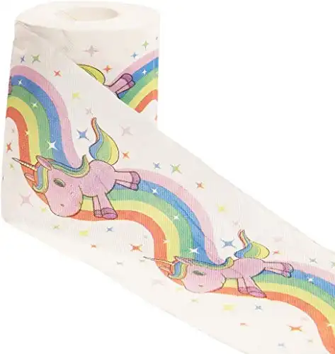 Unicorn Toilet Paper Novelty Bathroom Tissue
