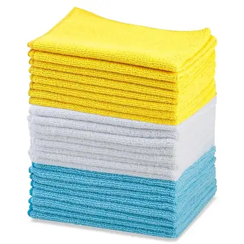 Basics Microfiber Cleaning Cloths