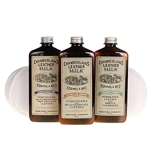 Leather Milk Leather Restoration Kit. Leather Cleaner