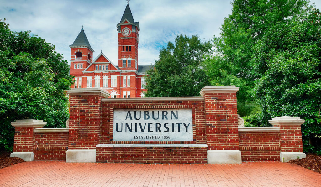 Auburn University in Auburn, Alabama