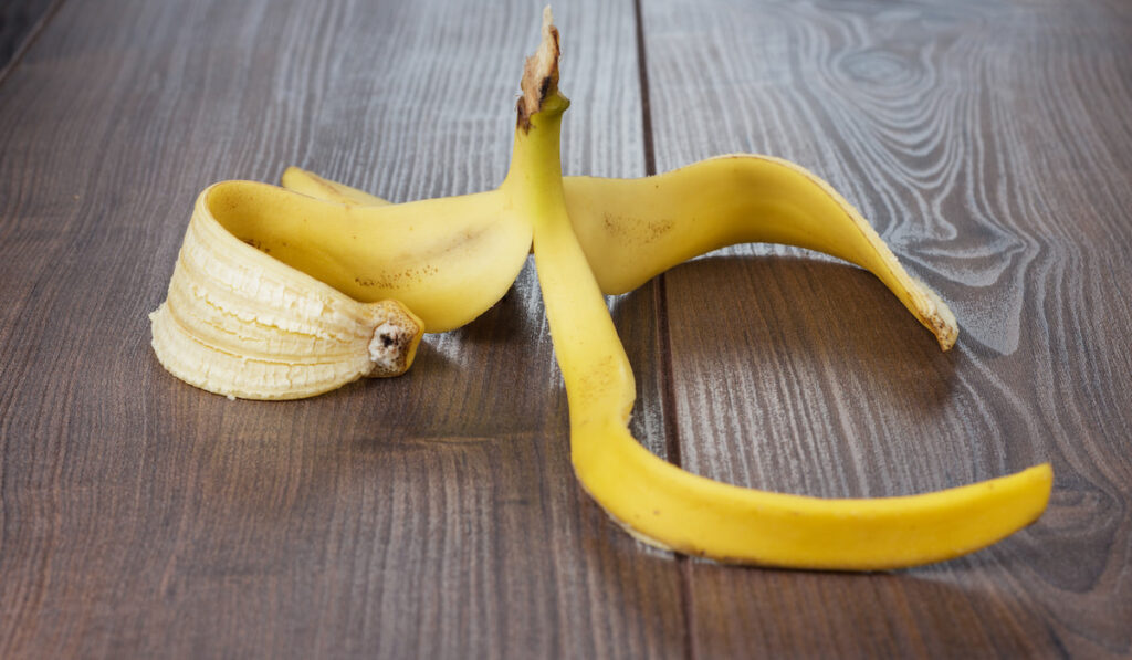 Banana Peel On The Table