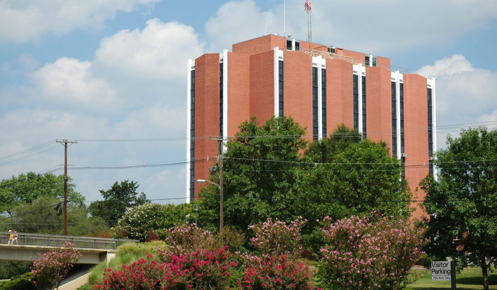 Elizabeth Hall of Murray State University in Western Kentucky