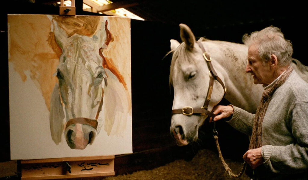 Grey Gelding Painting