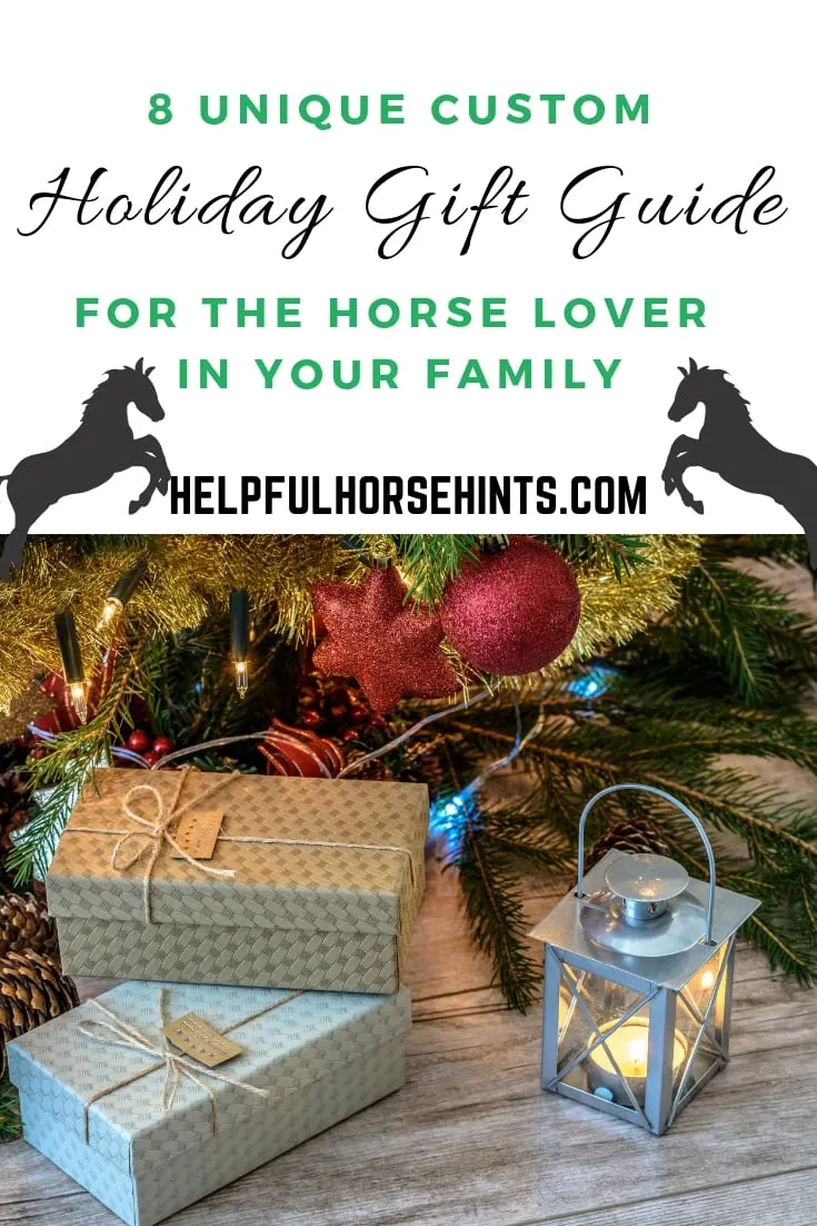 Holiday gift ideas FOR THE HORSE LOVER IN YOUR FAMILY