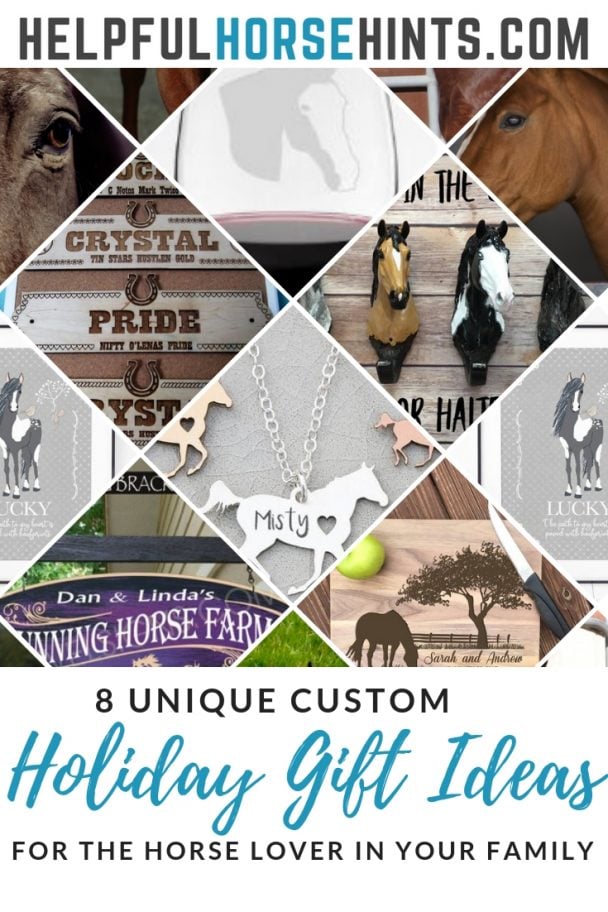8 Unique Custom Holiday Gift Ideas for the Horse Lover in Your Family