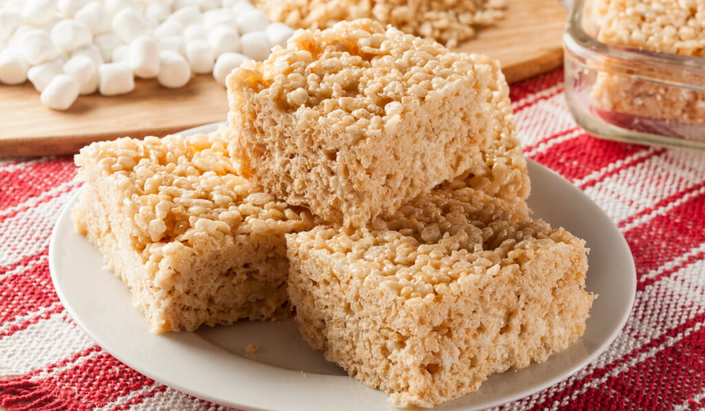 Marshmallow Crispy Rice Treat
