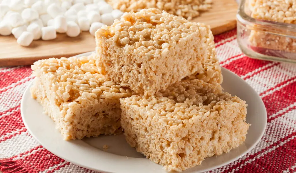 Marshmallow Crispy Rice Treat
