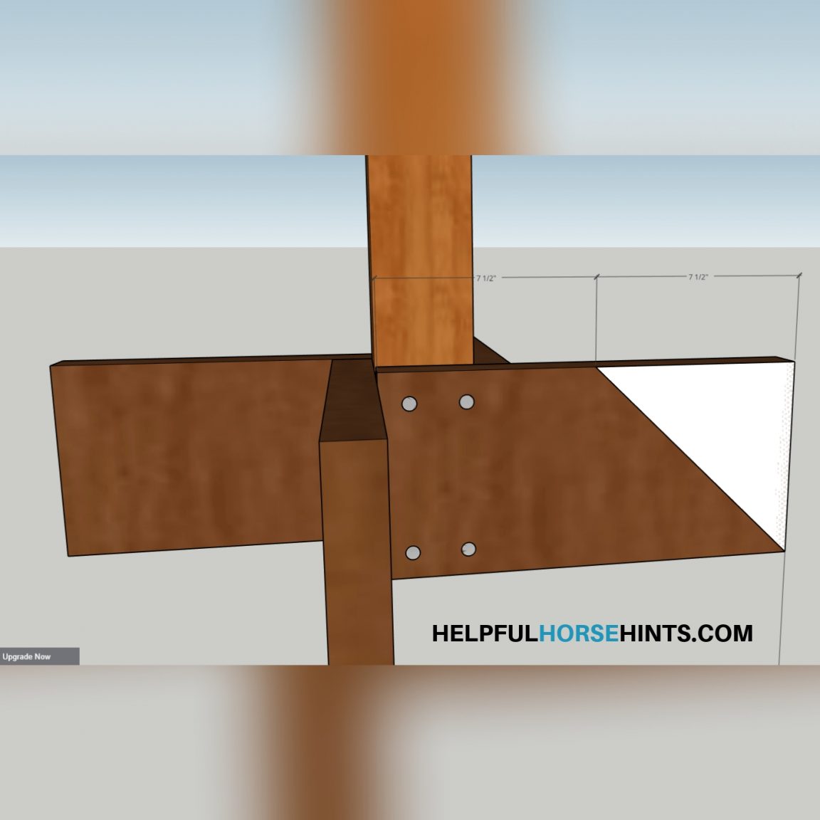 DIY Pool Noodle Horse Obstacle Helpful Horse Hints