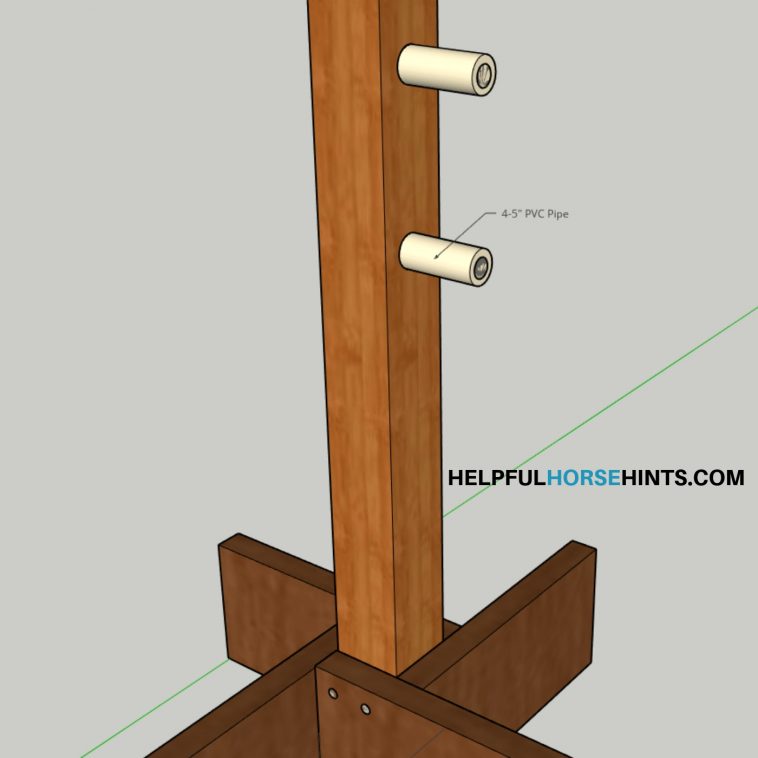 DIY Pool Noodle Horse Obstacle Helpful Horse Hints