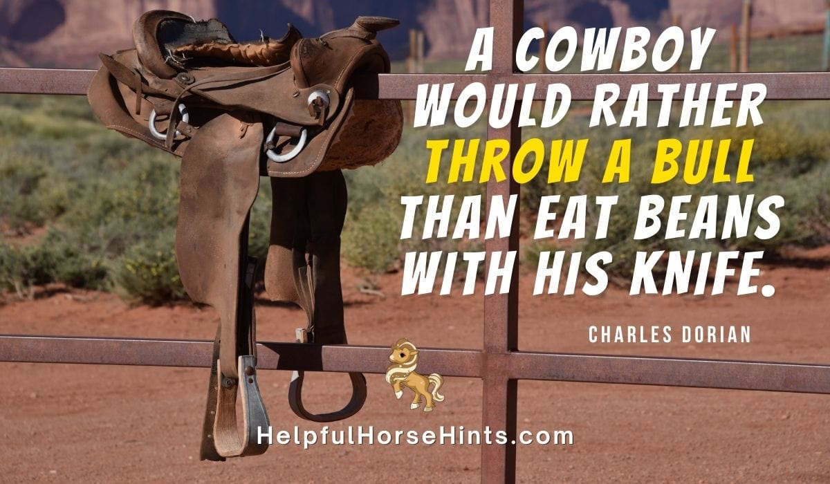45+ Cowboy Quotes and Sayings | Helpful Horse Hints