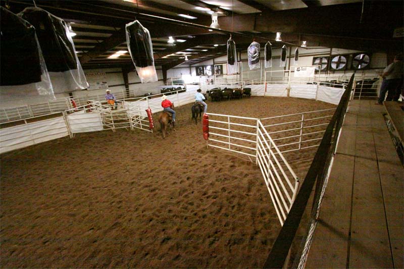 smaller round pens for team penning