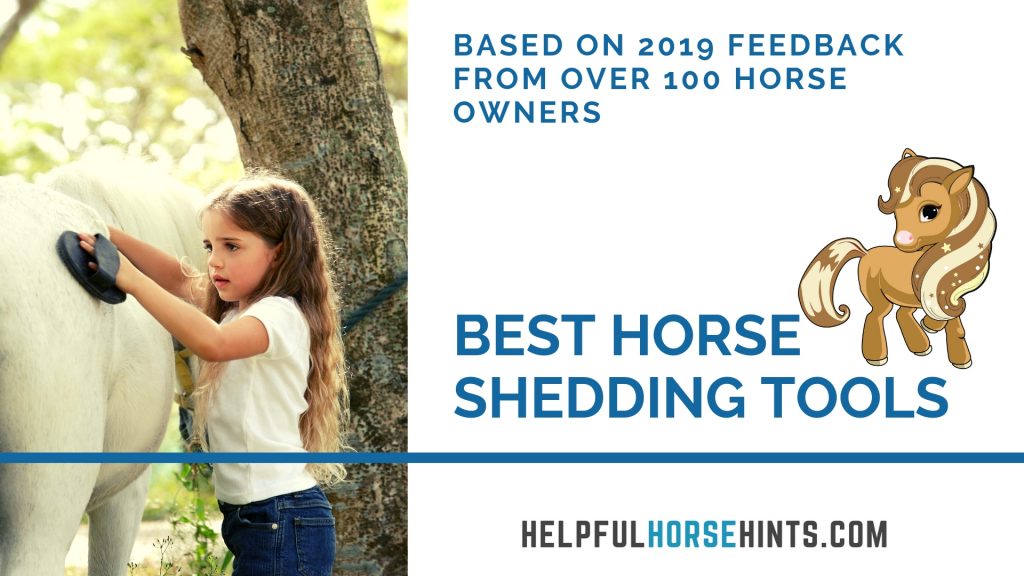 THE best horse shedding tools