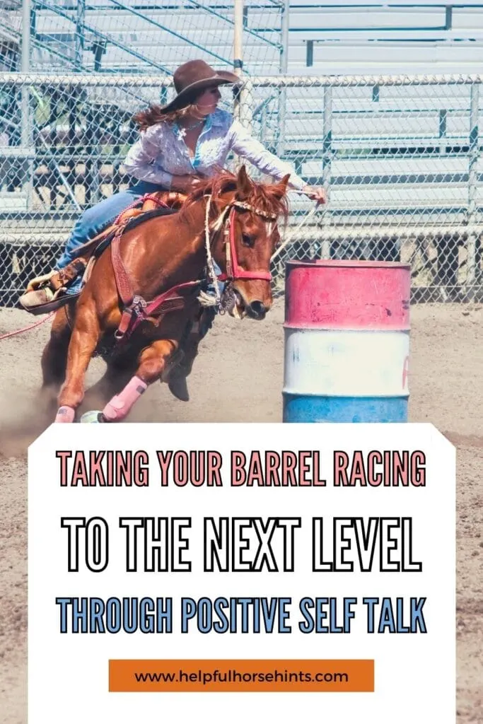 Pinterest pin - Taking your Barrel Racing to the Next Level