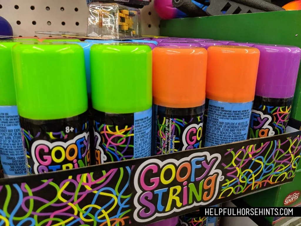 dollar store silly string