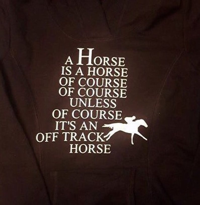 horse of course