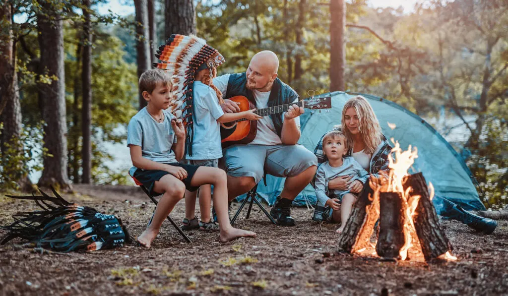 family camping