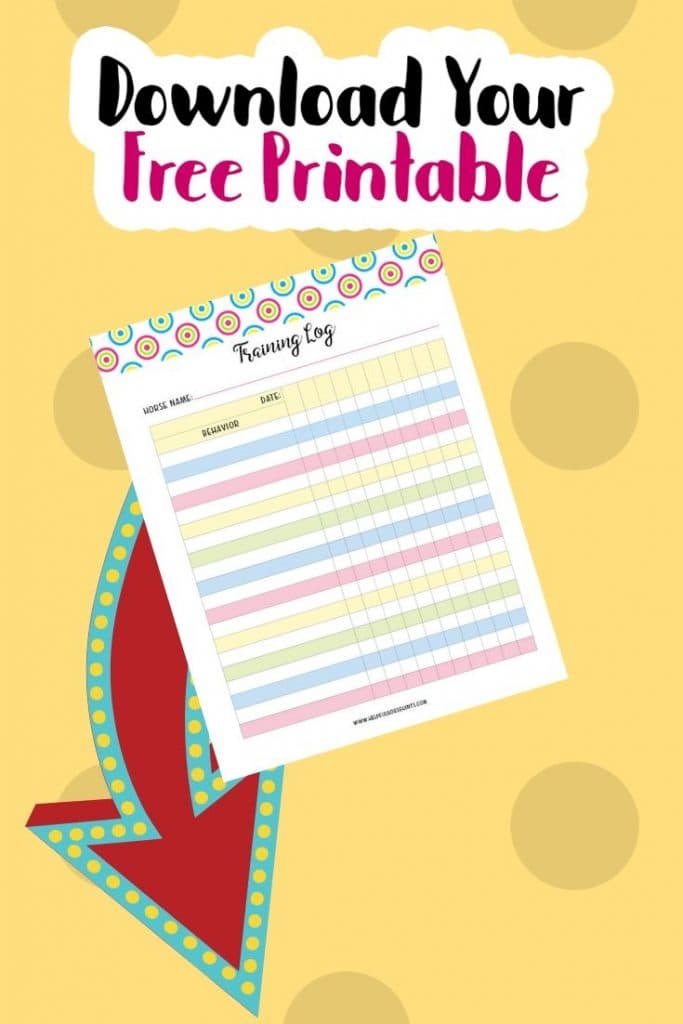 Pinterest Pin - download your free printable chart