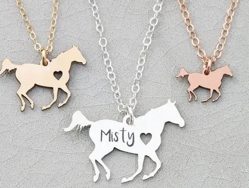 Horse Necklace Gift Idea