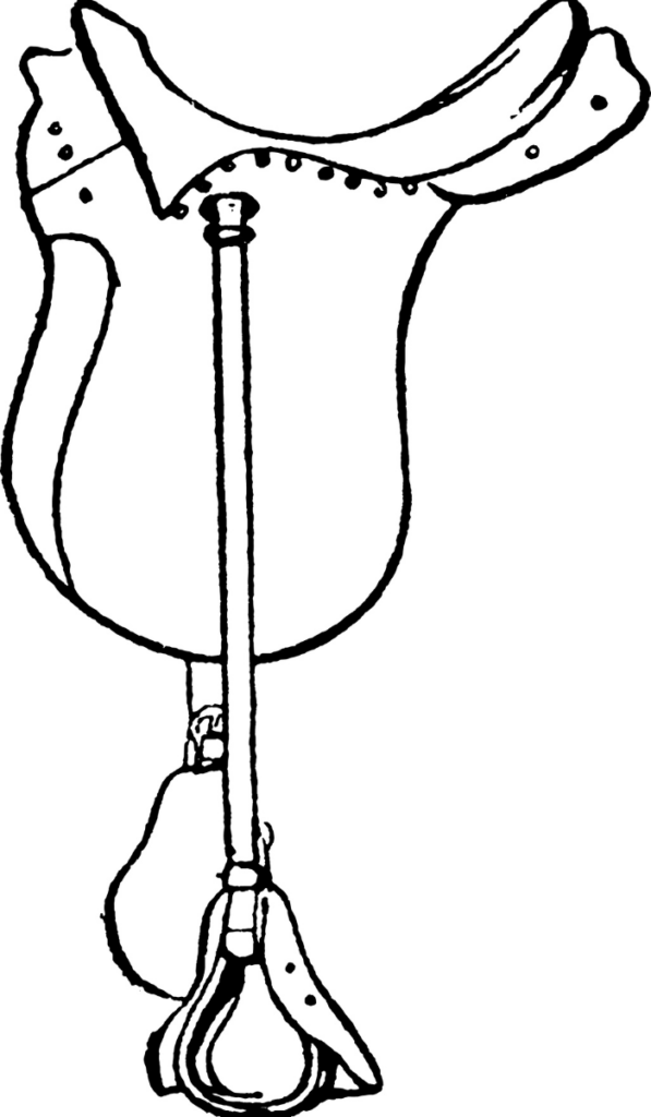  illustration represents McClellan Saddle