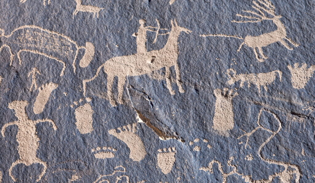 native america petroglyph
