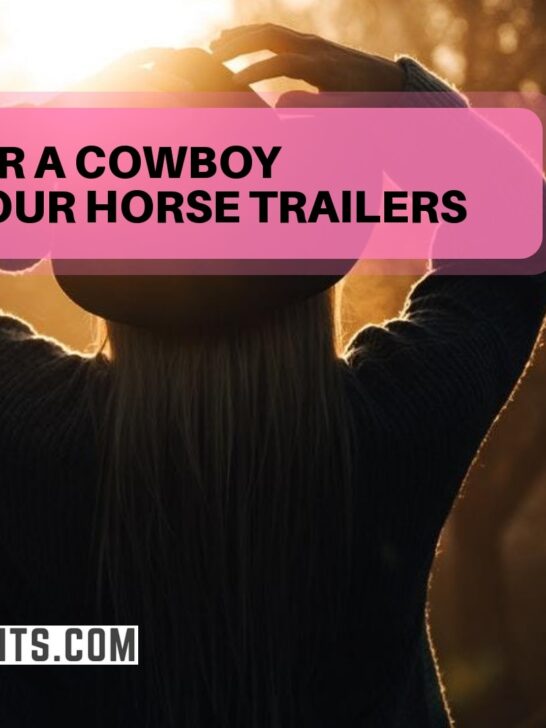 options for a cowboy shower in your horse trailers